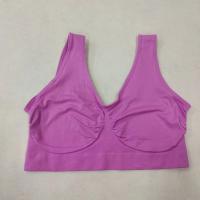Sujetador deportivo de Yoga sin costuras para mujer, ropa interior Sexy de realce para dormir, chaleco transpirable para Fitness, gimnasio, talla grande, S-3XL - details 8