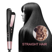 Plancha alisadora eléctrica profesional, rizador de pelo 2 en 1, planchas planas, herramientas de estilismo de cerámica - details 3