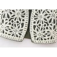 BUNO-Chaleco bordado de cuerda vintage para mujer, chaleco informal. - details 7