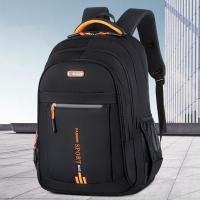 Mochilas de gran capacidad para hombre, bolso escolar impermeable y resistente al desgaste, correas de hombro anchas, mochila de viaje de tela Oxford - details 9