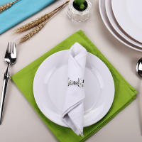 Servilleteros Bismillah de aleación de piezas, soporte para servilletas de mesa, decoración para fiesta de boda, Eid Mubarak, Ramadán islámico musulmán, Kareem, 12 Uds. - details 7