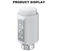 GIRIER-Válvula de radiador termostático inteligente TRV, controlador de temperatura programable ZigBee, termostato inteligente, compatible con Alexa - details 16