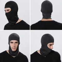 Cycling Caps Summer Sun Ultra UV Protection Thin Motorcycle Face Mask Cycling Balaclava Full Cover Face Mask Hat Lycra Ski Neck - details 16