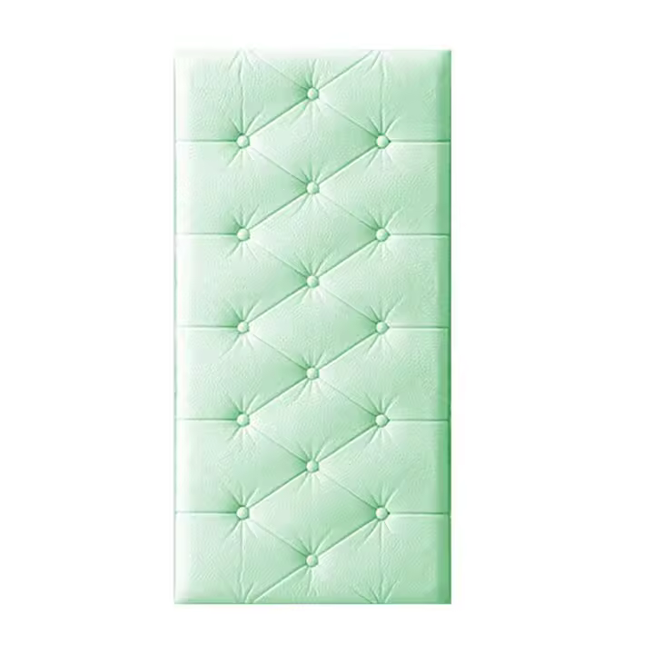 Cojín autoadhesivo para cabeceros de cama, decoración del hogar, fondo, decoración de pared, paneles de pared, pegatina de pared de espuma - 1