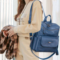 Mochila de hombro Retro para mujer, longitud de correa ajustable, bolsillos incorporados para madre de mediana edad - details 7