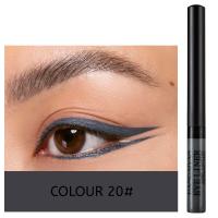 HANDAIYAN Juego de delineador de ojos líquido mate de 12 colores, delineador de ojos colorido intenso metálico resistente al agua, larga duración, punta ultrafina a prueba de manchas - details 37