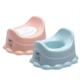 Asiento de Inodoro para Niños Material PVC Ideal para Bebés y Niñas de 7-24 Meses - 1