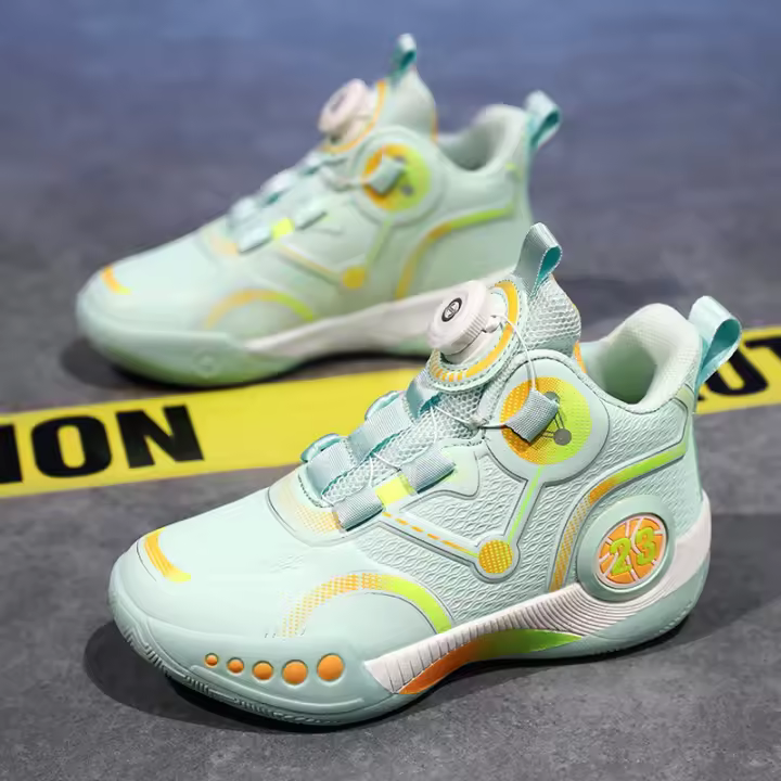 Zapatos cómodos antideslizantes de baloncesto para niños, ligeros, resistentes al desgaste, juveniles y a la moda. - 1