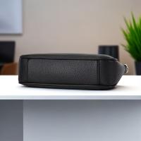 Bolso de mano para mujer de gran capacidad - Bolso bandolera informal negro con cierre de cremallera, perfecto para compras, viajes y uso diario, bolso cruzado - details 5