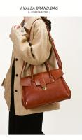 Bolso Cuadrado de Lujo Ligero Retro para Mujer Gran Capacidad con Hebilla - details 5