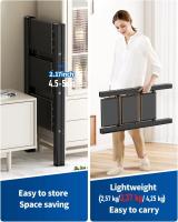 Escalera Plegable de Aluminio Ligera, Antideslizante, Portátil para Hogar y Oficina - details 9