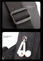 Bolso de pecho Simple de gran capacidad para hombre, riñonera informal impermeable para hombre, bolso multifuncional para teléfono móvil de estilo coreano para niños - details 4