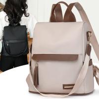 Mochila informal de nailon resistente al agua para mujer, bolsos de hombro de viaje de gran capacidad, mochila antirrobo de marca a la moda para mujer - details 4