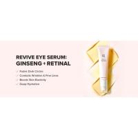 Revive Eye Serum Ginseng + Retinal  combat fine lines boost skin elasticity deep hydration