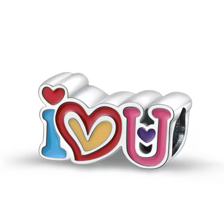 Cuentas colgantes de Plata de Ley 925, cuentas de amor infinito, pulsera Original para hacer joyas, regalo del Día de San Valentín - 1