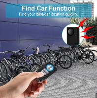 Alarma antirrobo para puerta y ventana, alarma de vibración inalámbrica con Control remoto, sensores de seguridad para bicicleta, 110dB - details 2