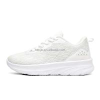 Nuevos zapatos deportivos de fitness de malla tejida con cordones verdes para caminar para mujer 35-42 #   marca de gran tamaño conocida - details 0