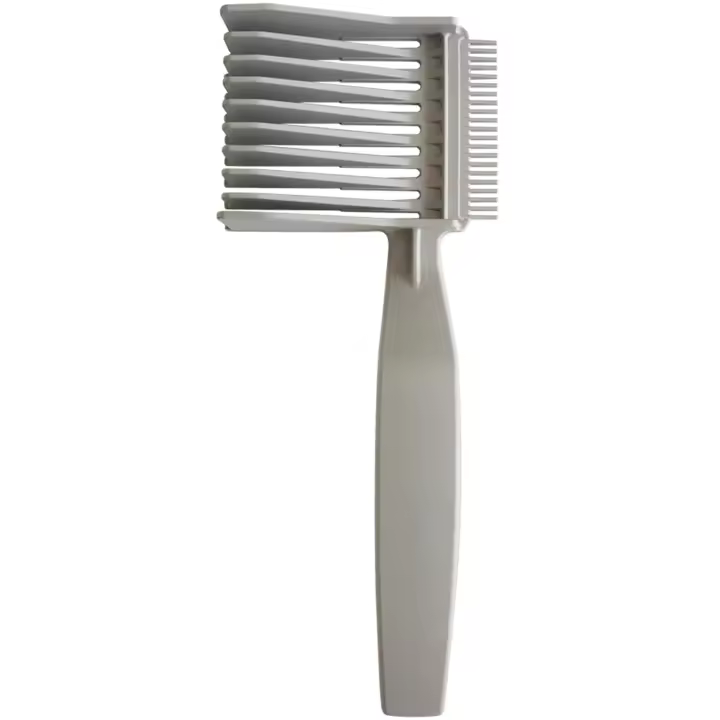 Peine de barbero para hombres, peine de peluquería para desvanecer, Peine de posicionamiento curvo para hombres, ayuda profesional - 1
