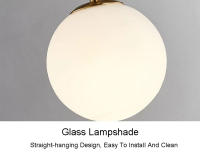 Tomaxin Luz de colgante moderna de metal Bombilla LED ahorradora de energía - details 8