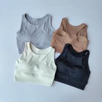 Sujetador de Yoga para mujer, sujetador de gimnasio de alto impacto, almohadilla de realce, chaleco deportivo, ropa interior de Yoga transpirable, chaleco para correr, sujetador deportivo de alta gama - details 20