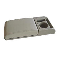 Almohada de apoyabrazos suave para coche Almohadilla de almacenamiento multiusos con diseño universal para vehículos - details 3
