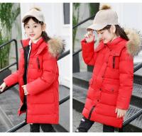 Chaqueta de Abrigo para Niñas Invernal 2025 Cálida, Gruesa, Capucha de Piel Sintética, Abrigo de Exterior para Adolescentes 2-12 Años - details 4