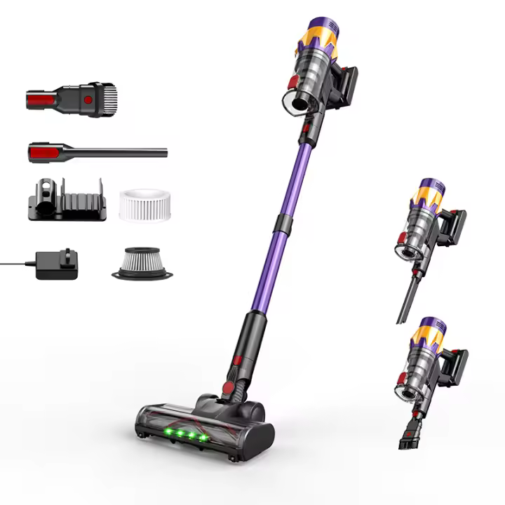 Blossom V18 550W 45000PA Potente Aspirador vertical sin cable de mano - 1
