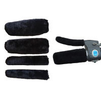 Mountain Bike Handlebar Velvet Grip Shock Absorption Soft Handlebar Grip for Cycling Enthusiast Lover - details 0