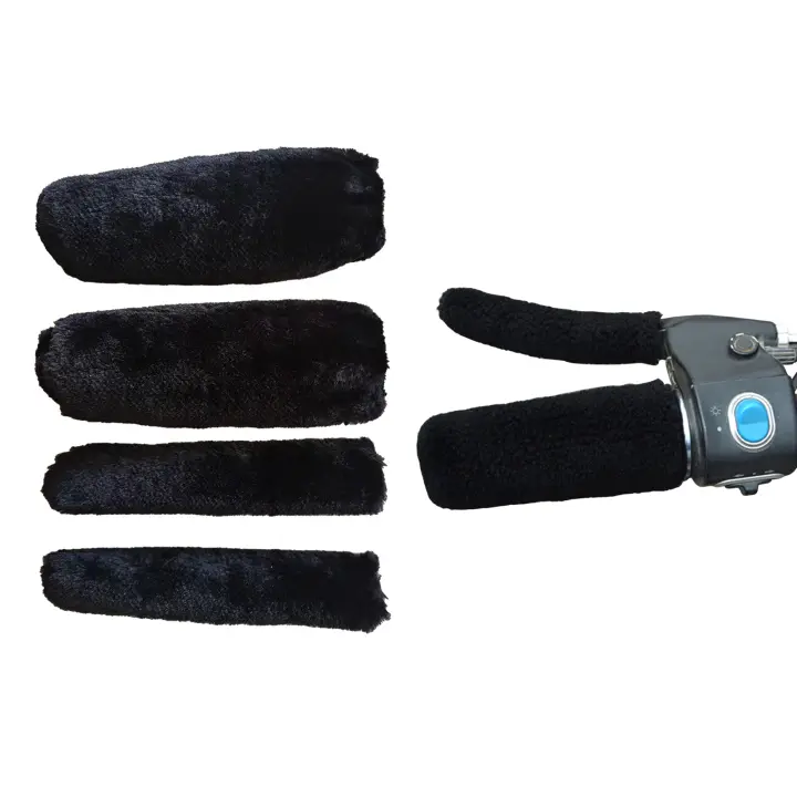 Mountain Bike Handlebar Velvet Grip Shock Absorption Soft Handlebar Grip for Cycling Enthusiast Lover - 1