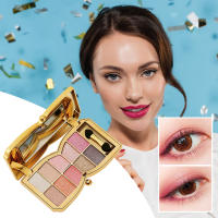 Paletas de sombra de ojos brillantes, sombra de ojos profesional, resistente al agua, regalo para cumpleaños - details 6