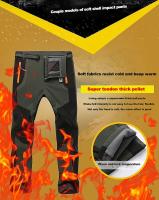 Pantalones de Vellón para Senderismo en Invierno Calentes, Impermeables, a Prueba de Viento, Suaves y Gruesos para Esquí y Camping - details 4