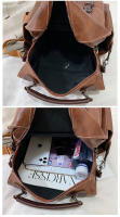 Mochila de Cuero de pu para Mujer, bolso de mano informal, bolso de viaje, bandolera - details 8