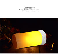 Bombilla de luz LED con efecto de llama, lámpara de Ambiente de llama decorativa parpadeante con carga USB, barra de fiesta de fuego vívido Artificial - details 6