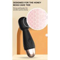 Mini vibrador con 10 modos de vibración fuerte, palo mágico, masajeador con carga USB, vibradores para clítoris y punto G, juguete sexual para mujeres y adultos 18 - details 3