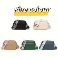 Bolso Cruzado de Cuero Genuino para Mujer - Elegante Bolso Cuadrado Pequeño con Cierre de Cremallera, Correa Desmontable, Bolso Minimalista para Uso Diario y Formal en Negro/, Duradero y Fácil de Limpiar para Mujer, Accesorio Versátil, Estética Moderna - details 0