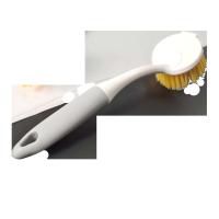 Cepillo para lavar platos de acero inoxidable para mascotas, herramientas de limpieza para el hogar, ollas, sartenes, herramientas de cocina sostenibles con cabezal de cepillo con mango de PP - details 0
