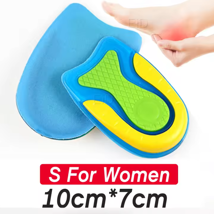 EiD plantillas elásticas para zapatos, almohadillas de Gel para Copa de talón, protectores para aliviar el dolor de fascitis Plantar - 1