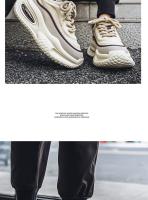 Zapatos deportivos informales con colchón de aire para hombre, zapatos de algodón con aislamiento grueso y felpa y suela aumentada - details 6