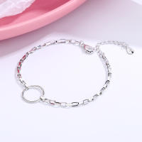Pulsera De Beads Geométricas De Plata Esterlina 925 Para Mujeres Estilo Simple Y Temperamento Joyería De Mano Para Fiestas - details 42