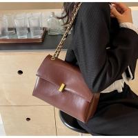 [Bolso Retro Marrón Puro] Bolso de Mano Multifuncional de Gran Capacidad de Alta Gama para Mujer, Bolso de Hombro Cruzado - details 1