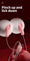 Estimulación de aumento de pecho, pezón, Vagina, clítoris, succionador para mujeres, vibrador de clítoris, cubierta de bomba de vacío, masturbador para adultos, juguete sexual - details 4