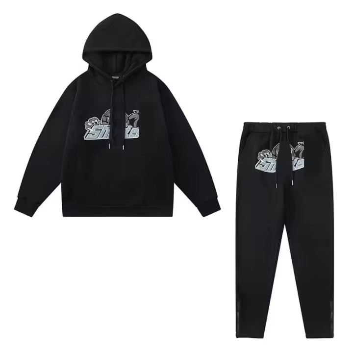 Jersey con capucha de manga larga Lette de diseñador de sudor para mujer bordado de ropa deportiva para hombre - 1