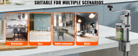 Abrelatas manual SucceBuy: resistente y versátil. Diseño resistente para latas grandes. Base incluida. Altura ajustable. Perfecto para restaurantes, hoteles, hogares y bares. - details 4