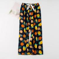 Pijamas de Algodón-Seda para Mujeres Pantalones Corporales Delgados para Embarazadas - details 13