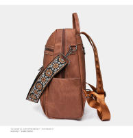 Mochila para mujer, mochila retro ligera para niñas, bolso de hombro de doble propósito, de viaje, de ocio, de gran capacidad. - details 4
