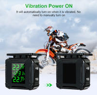 Monitor de presión de neumáticos para motocicleta, Detector de presión de neumáticos inalámbrico externo, pantalla Digital - details 9