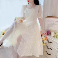 Vestido cheongsam mejorado con suave Súper Hada de verano 2025, nuevo estilo, sensación de alta gama, temperamento ajustado, falda larga - details 0