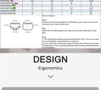 Bragas de algodón con diseño de Jacquard para mujer, ropa interior Sexy, lencería femenina, bragas íntimas de Color sólido para mujer - details 3