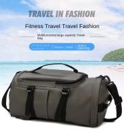 Mochila de gimnasio de viaje para mujer, bolso de mano de gran capacidad, deportivo, personalizado, seco, impermeable, de PU, con compartimento para zapatos - details 11