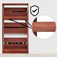 Mueble para 18 Pares Organizador Zapatos 3 Puertas Compacto 115x61x24cm - details 35